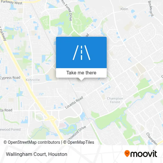 Wallingham Court map