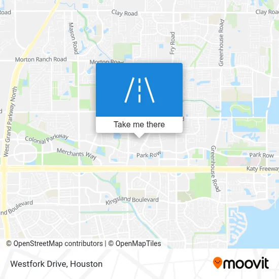 Westfork Drive map