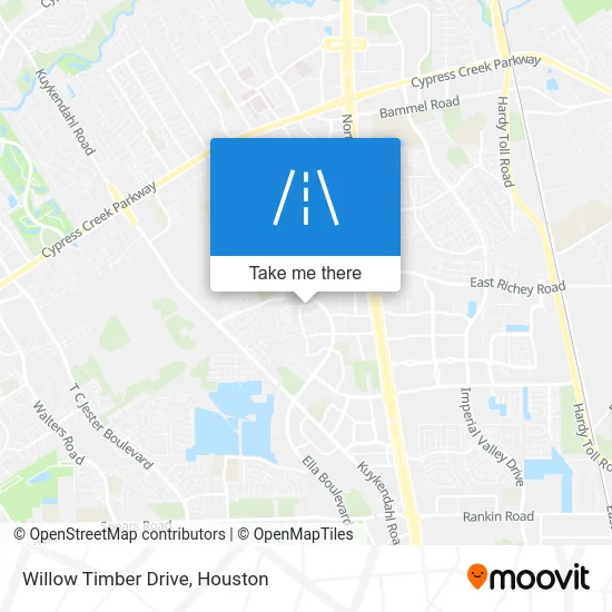 Willow Timber Drive map