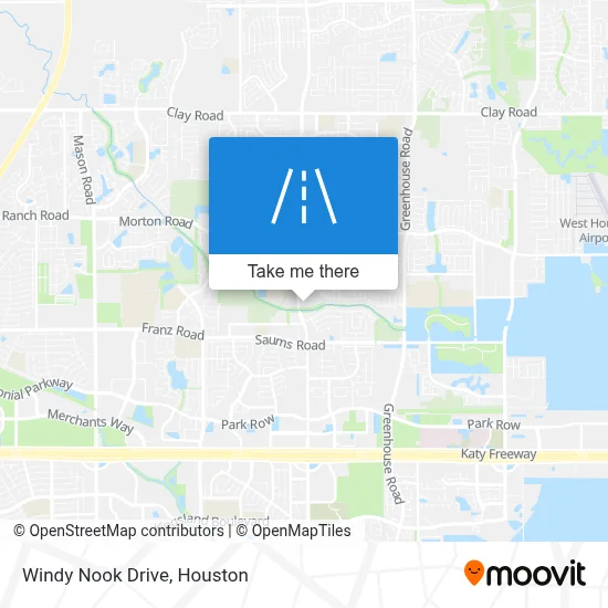 Windy Nook Drive map