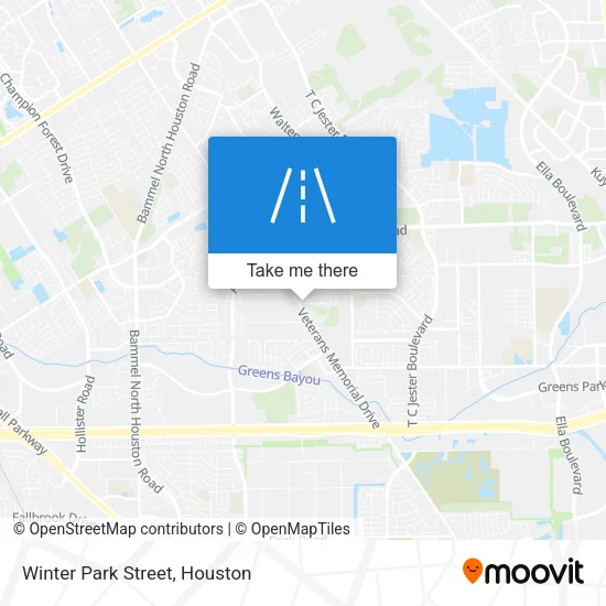 Mapa de Winter Park Street