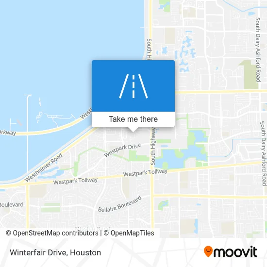 Winterfair Drive map