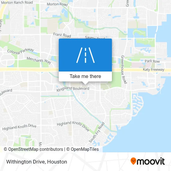 Withington Drive map