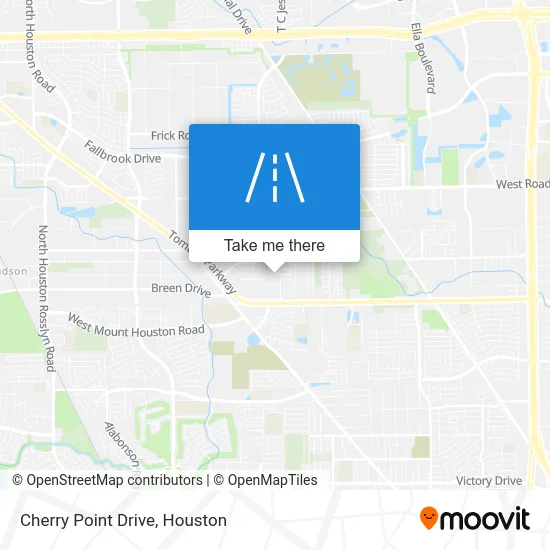 Cherry Point Drive map