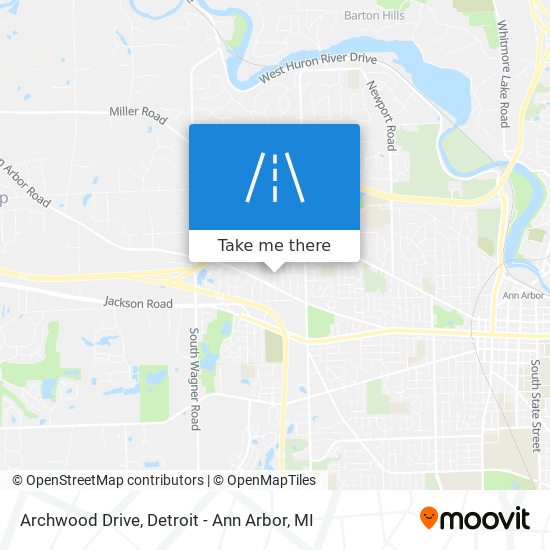 Mapa de Archwood Drive