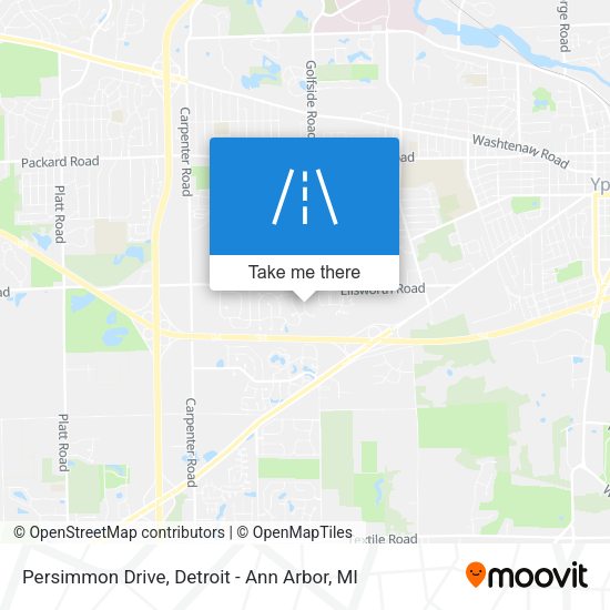 Mapa de Persimmon Drive