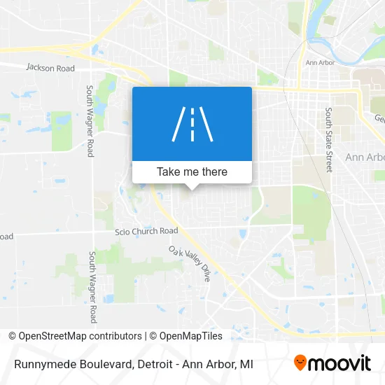 Runnymede Boulevard map