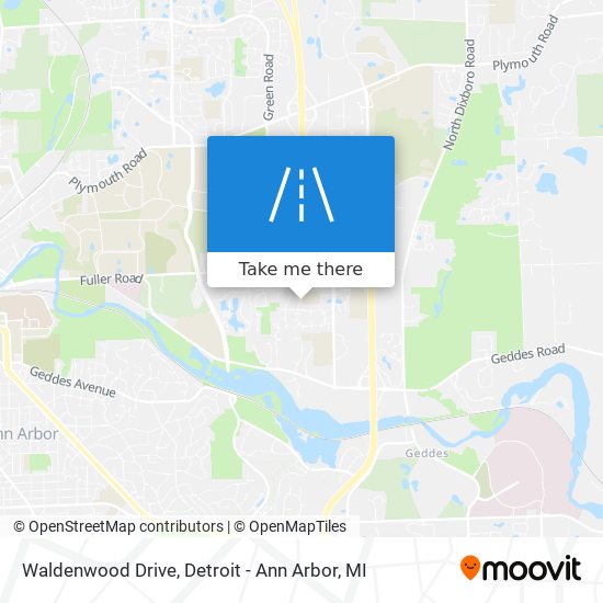 Mapa de Waldenwood Drive