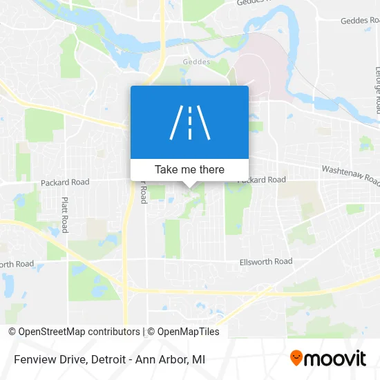 Fenview Drive map