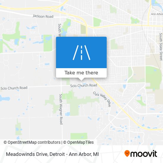 Meadowinds Drive map