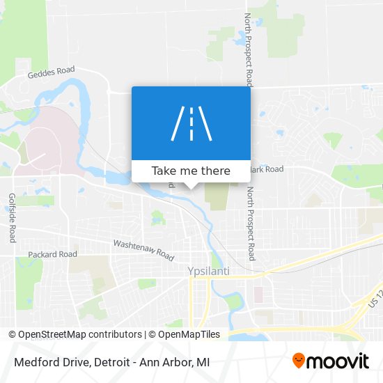 Medford Drive map