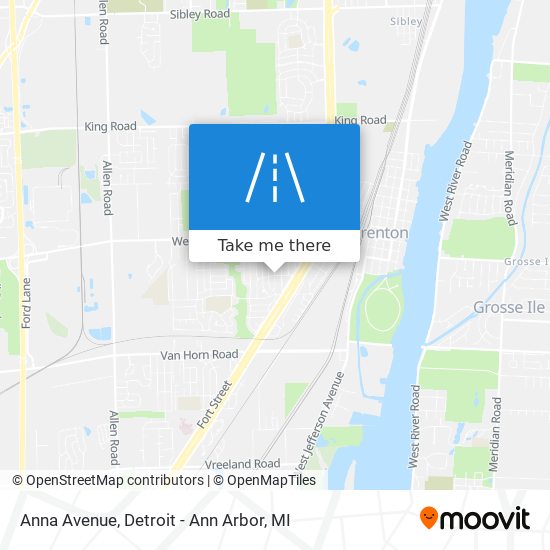 Anna Avenue map