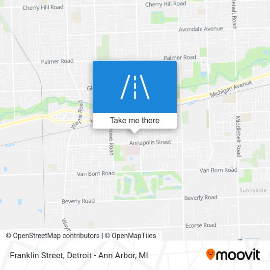 Mapa de Franklin Street