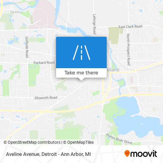 Mapa de Aveline Avenue