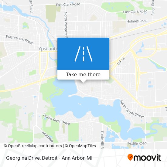 Georgina Drive map