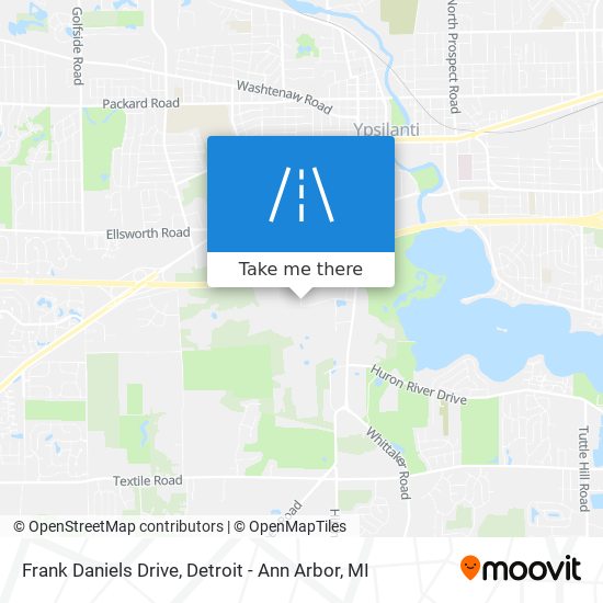 Frank Daniels Drive map