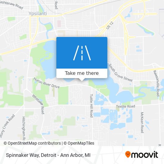 Spinnaker Way map