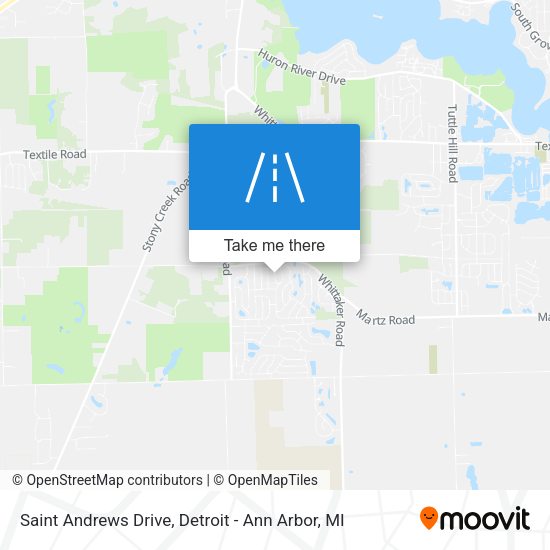 Saint Andrews Drive map