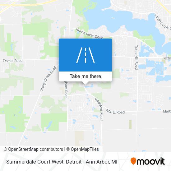 Mapa de Summerdale Court West