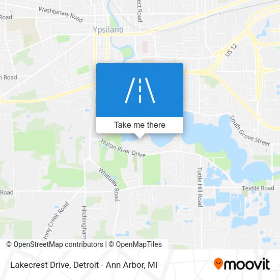 Mapa de Lakecrest Drive