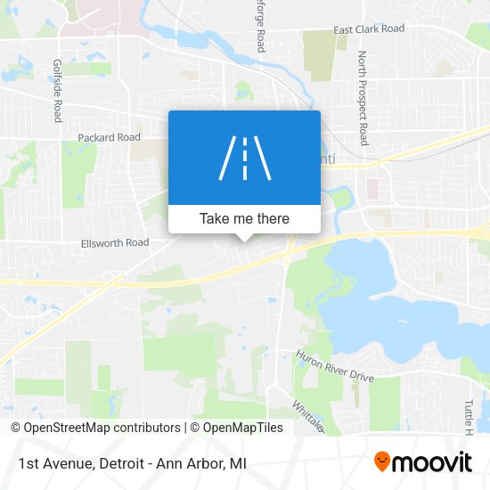 Mapa de 1st Avenue