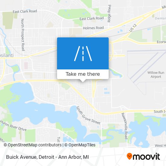 Buick Avenue map