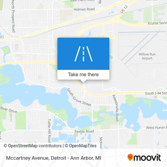 Mccartney Avenue map
