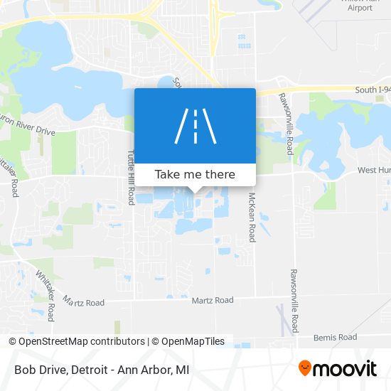 Bob Drive map