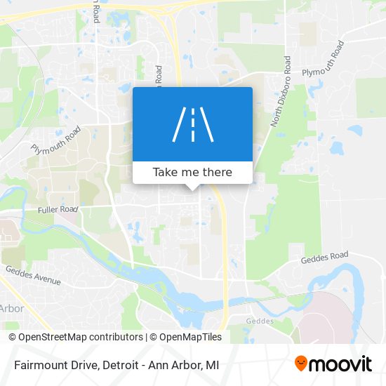 Mapa de Fairmount Drive