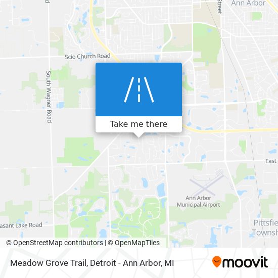 Meadow Grove Trail map