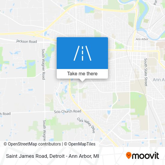 Mapa de Saint James Road