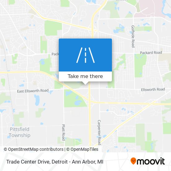 Trade Center Drive map