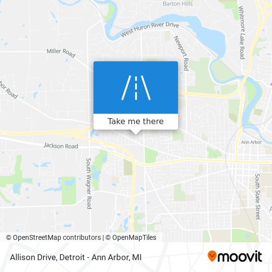 Mapa de Allison Drive