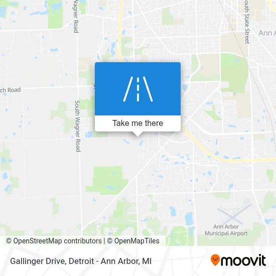 Gallinger Drive map
