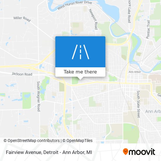 Fairview Avenue map