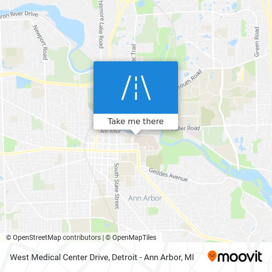 Mapa de West Medical Center Drive