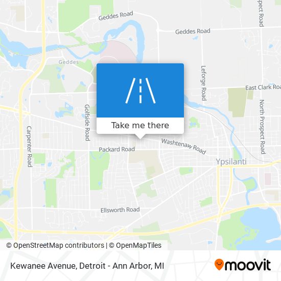 Kewanee Avenue map