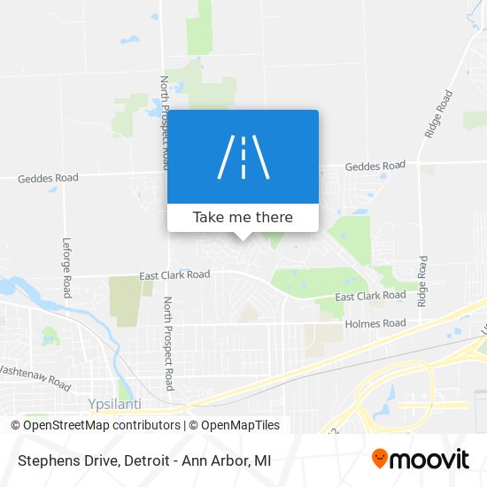 Stephens Drive map