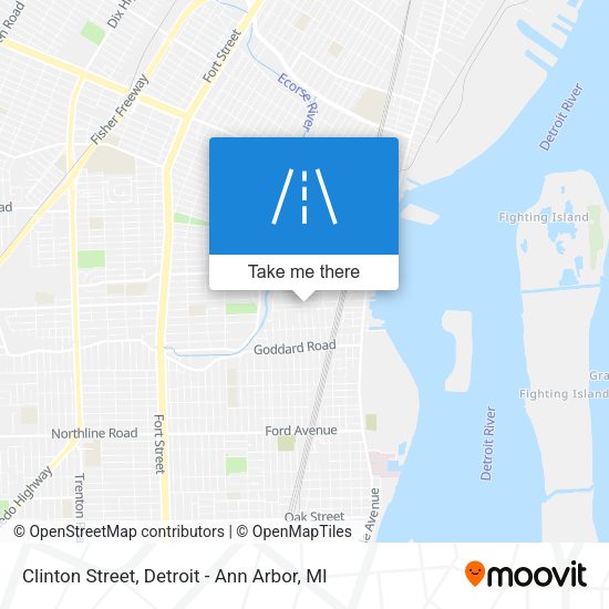 Mapa de Clinton Street
