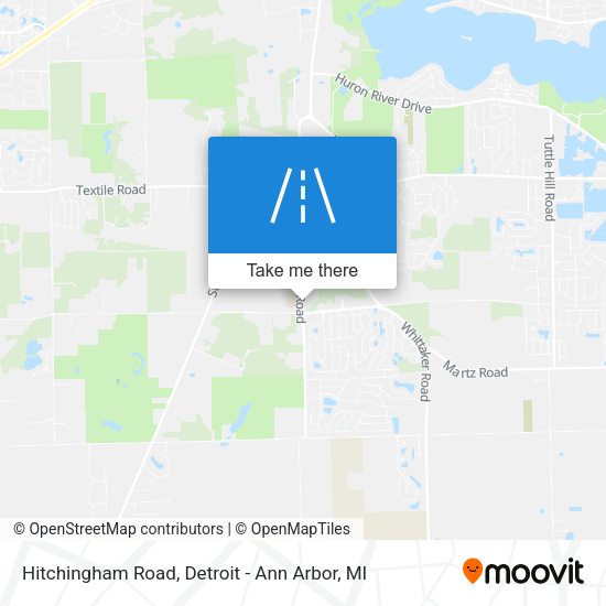 Mapa de Hitchingham Road