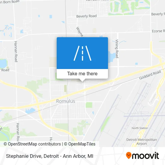 Stephanie Drive map