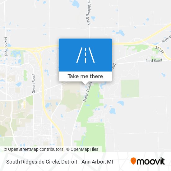 South Ridgeside Circle map