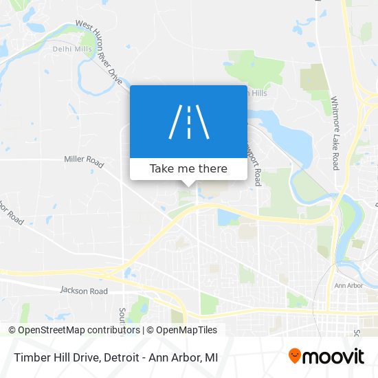 Mapa de Timber Hill Drive