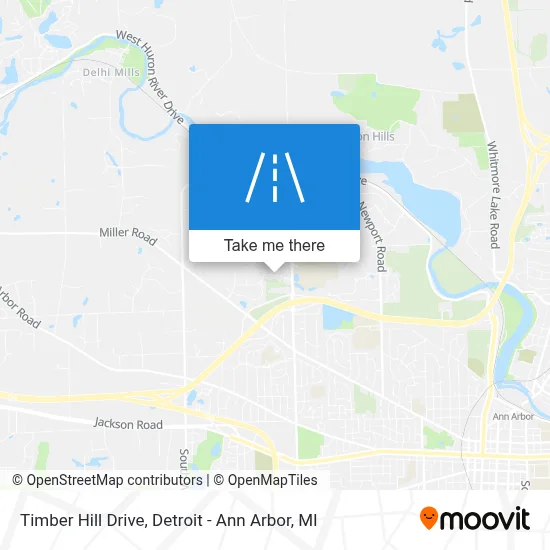 Timber Hill Drive map
