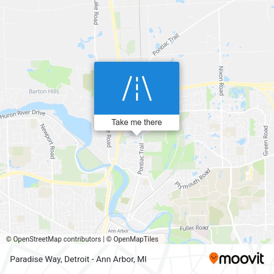 Mapa de Paradise Way