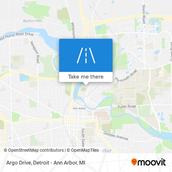 Mapa de Argo Drive