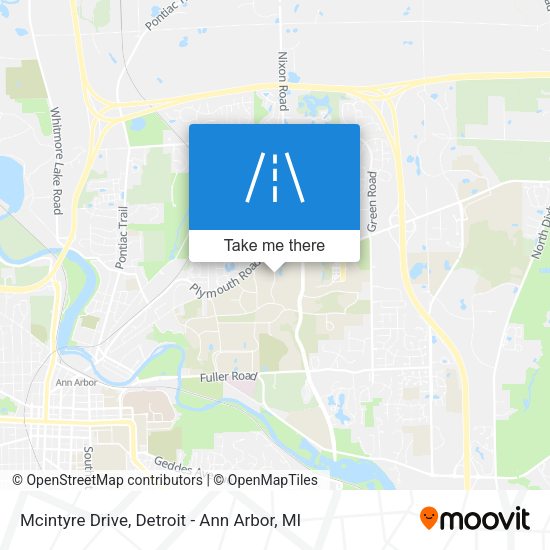 Mapa de Mcintyre Drive