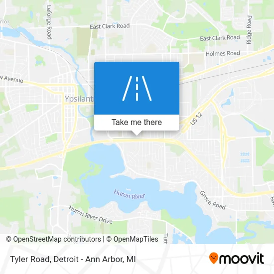 Tyler Rook Michigan ¿Cómo llegar a Tyler Road, Detroit - Ann Arbor, MI en autobús?