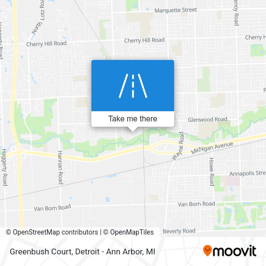 Mapa de Greenbush Court