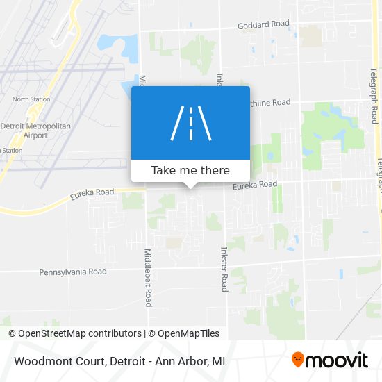 Woodmont Court map